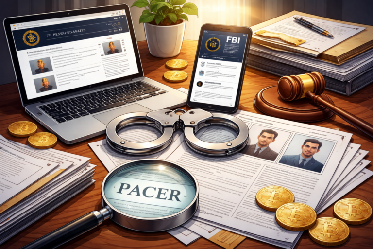 Has Your Crypto Scammer Been Arrested? How to Check Official Records