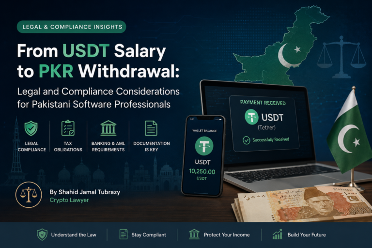 USDT Salaries and P2P Withdrawals in Pakistan: Risks, Records, and Compliance