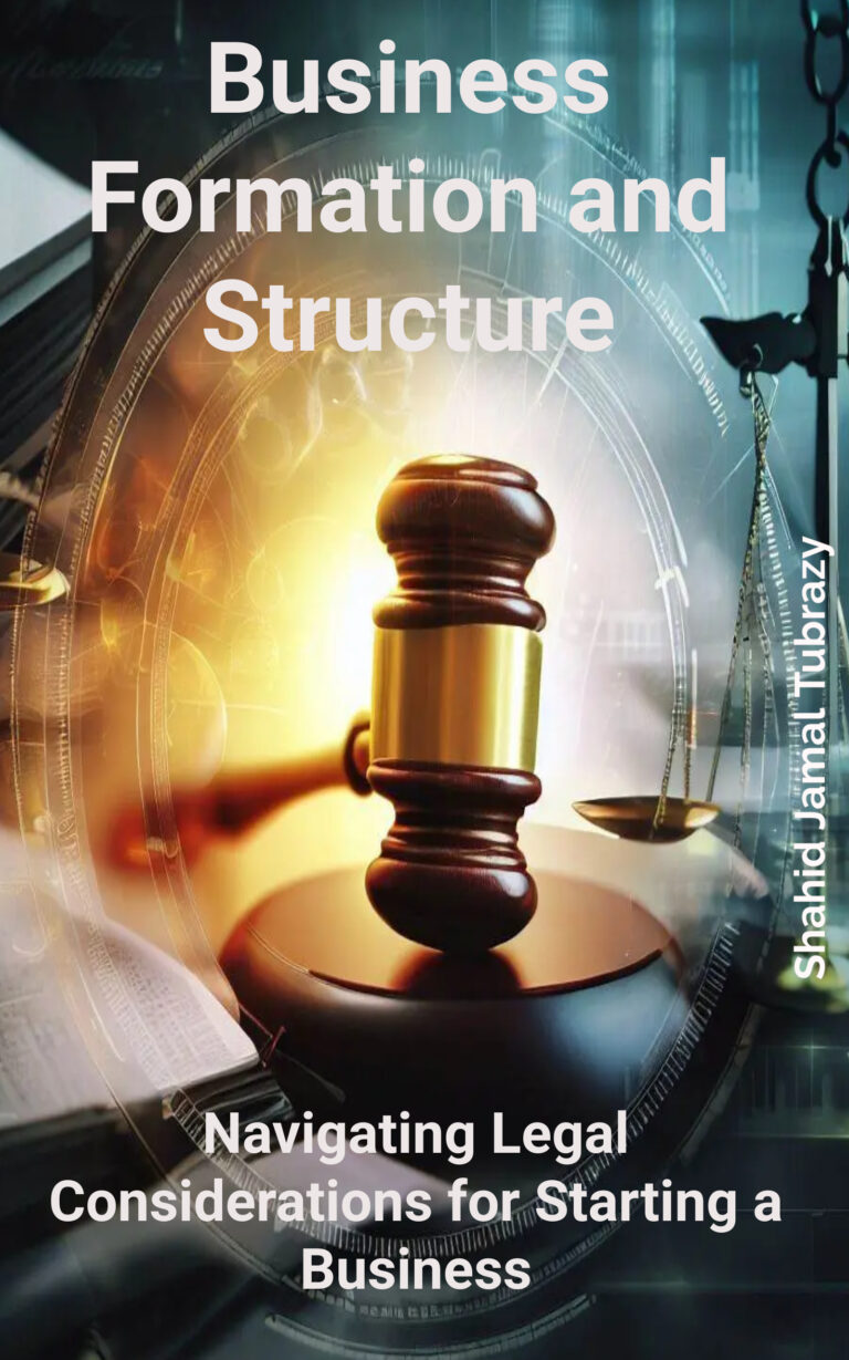 Business Formation and Structure